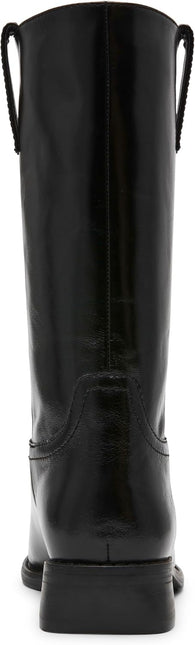 STEVE MADDEN PRIMO WOMEN BOOTS - Black Leather