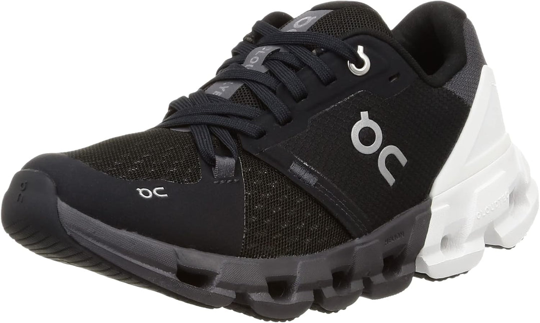 ON CLOUDFLYER 4 WIDE WOMEN SNEAKERS - Black/White
