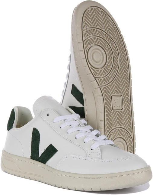 VEJA V-12 UNISEX SNEAKERS - Green