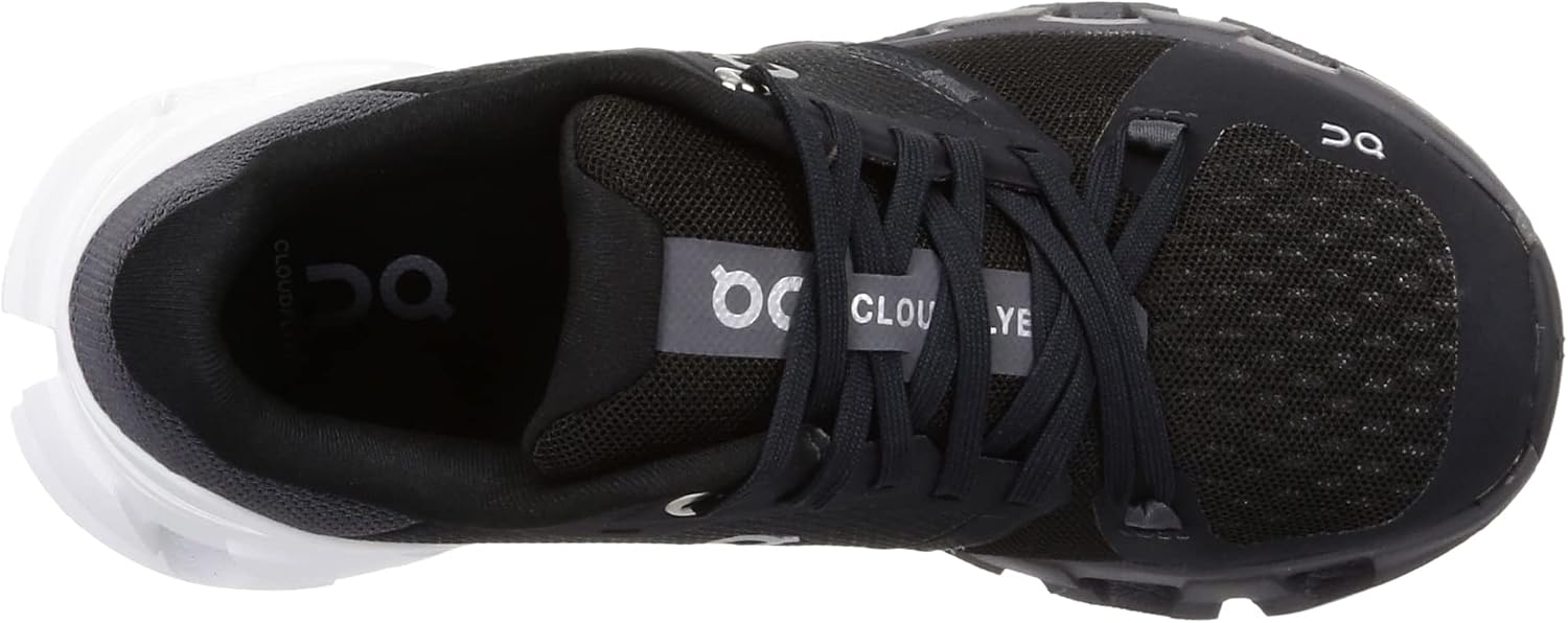 ON CLOUDFLYER 4 WIDE WOMEN SNEAKERS - Black/White