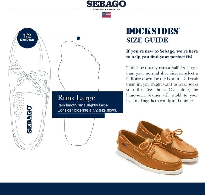 SEBAGO PORTLAND MEN SHOES - Tan (912)
