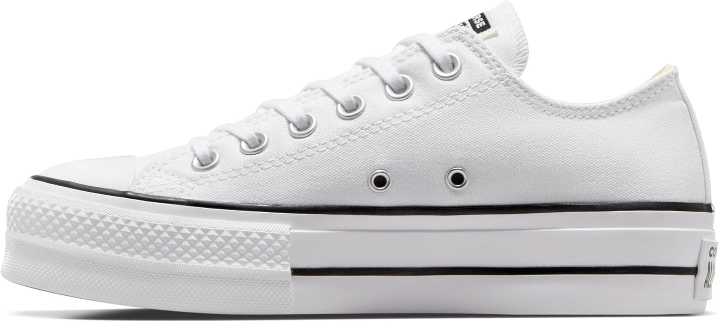 CONVERSE CHUCK TAYLOR ALL STAR LIFT PLATFORM WOMEN SNEAKERS - White/Black/White