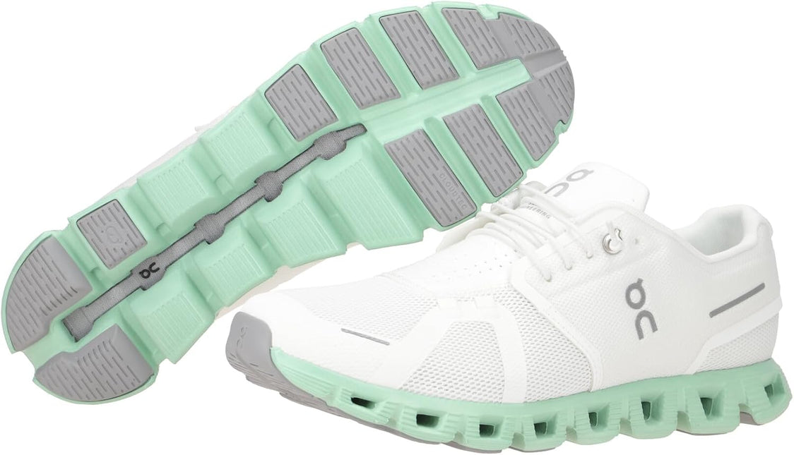 ON CLOUD 5 MEN SNEAKERS - Undyed White/Creek