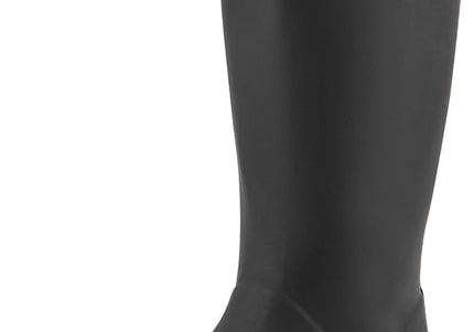 HUNTER W PLAY TALL BOOT WOMEN RAIN BOOTS - Black/Hunter Red/Off White