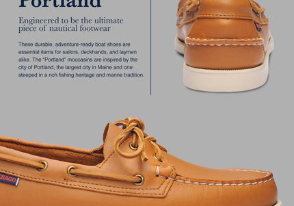 SEBAGO PORTLAND MEN SHOES - Tan (912)