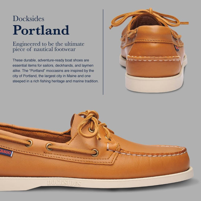 SEBAGO PORTLAND MEN SHOES - Tan (912)