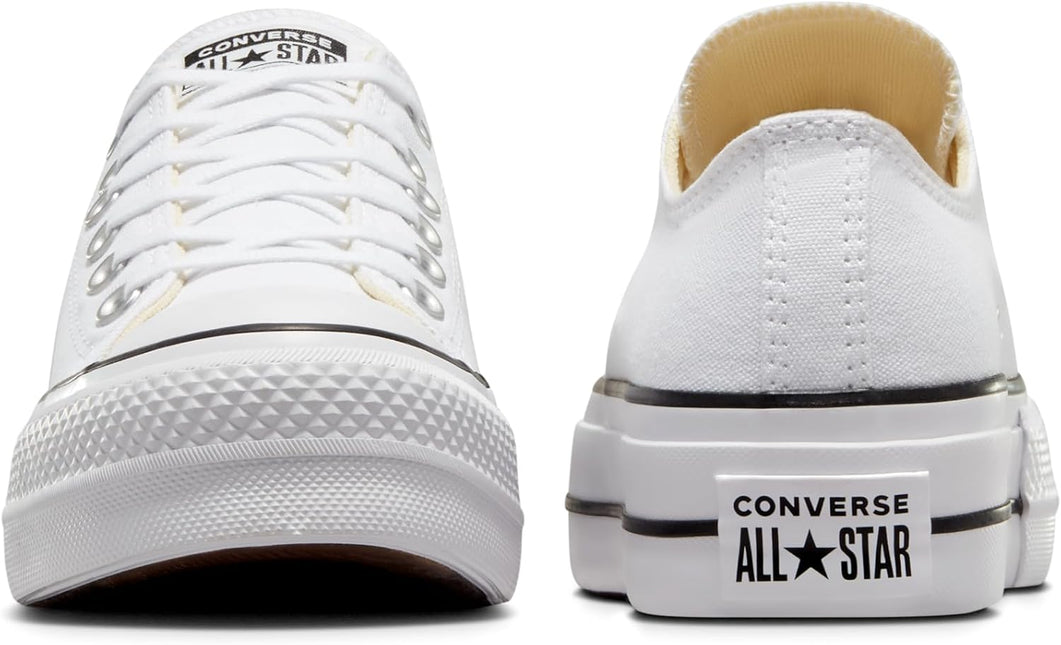 CONVERSE CHUCK TAYLOR ALL STAR LIFT PLATFORM WOMEN SNEAKERS - White/Black/White