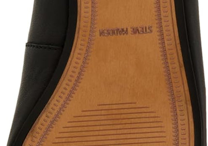 STEVE MADDEN SWANKY WOMEN SHOES - Black Leather