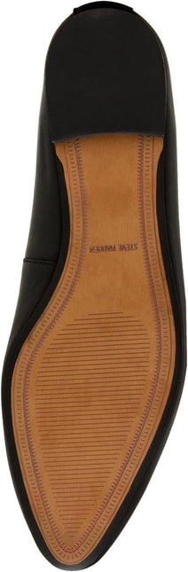 STEVE MADDEN SWANKY WOMEN SHOES - Black Leather