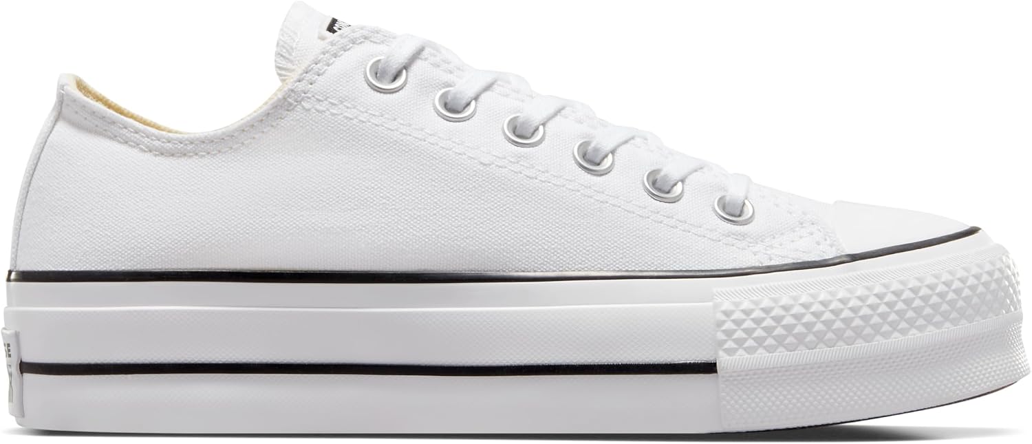 CONVERSE CHUCK TAYLOR ALL STAR LIFT PLATFORM WOMEN SNEAKERS - White/Black/White