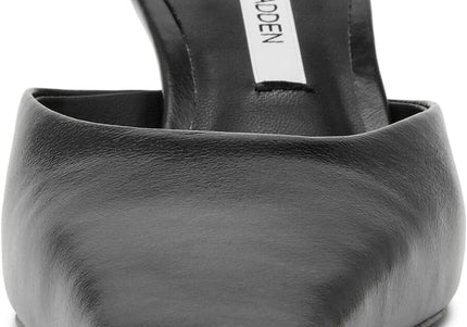 STEVE MADDEN ALYSE WOMEN HEELS - Black Leather