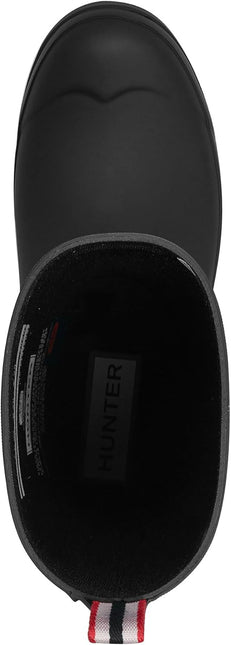 HUNTER W PLAY TALL BOOT WOMEN RAIN BOOTS - Black/Hunter Red/Off White