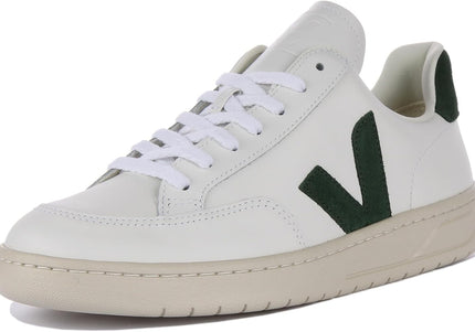 VEJA V-12 UNISEX SNEAKERS - Green