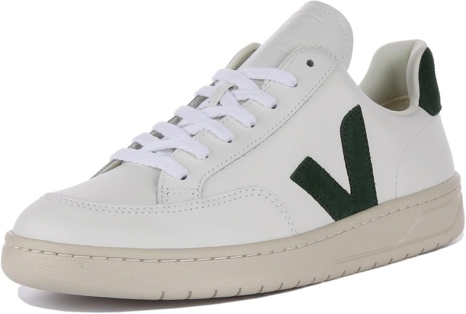 VEJA V-12 UNISEX SNEAKERS - Green