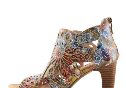L'ARTISTE AMORA-FIRE WOMEN HEELS - Rainbow