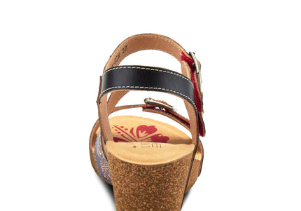 L'ARTISTE TANJA WOMEN SANDALS - Red Multi