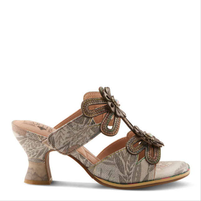 L'ARTISTE ALANIA-GARDEN WOMEN SANDALS - GREY MULTI