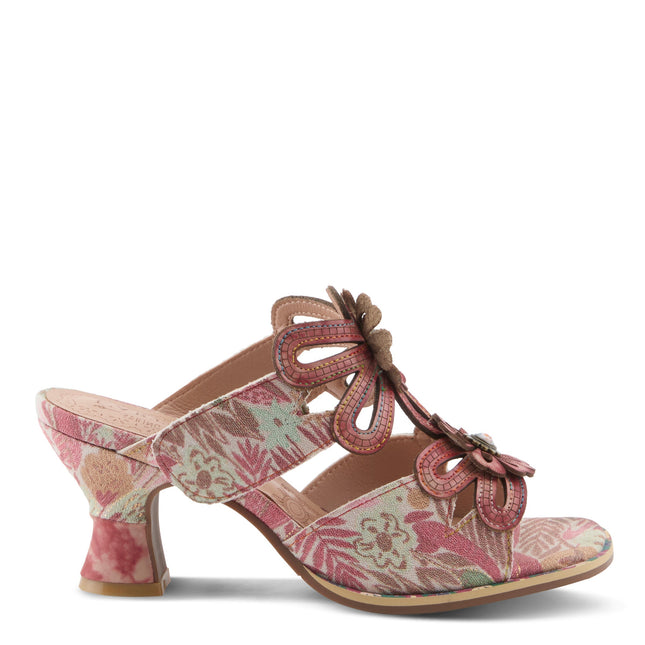 L'ARTISTE ALANIA-GARDEN WOMEN SANDALS - RED MULTI