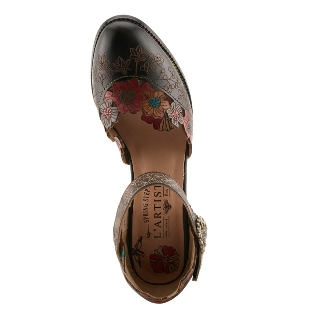 L'ARTISTE HAPPYDANCE WOMEN SANDALS - BLACK MULTI