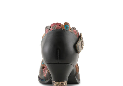 L'ARTISTE HAPPYDANCE WOMEN SANDALS - BLACK MULTI