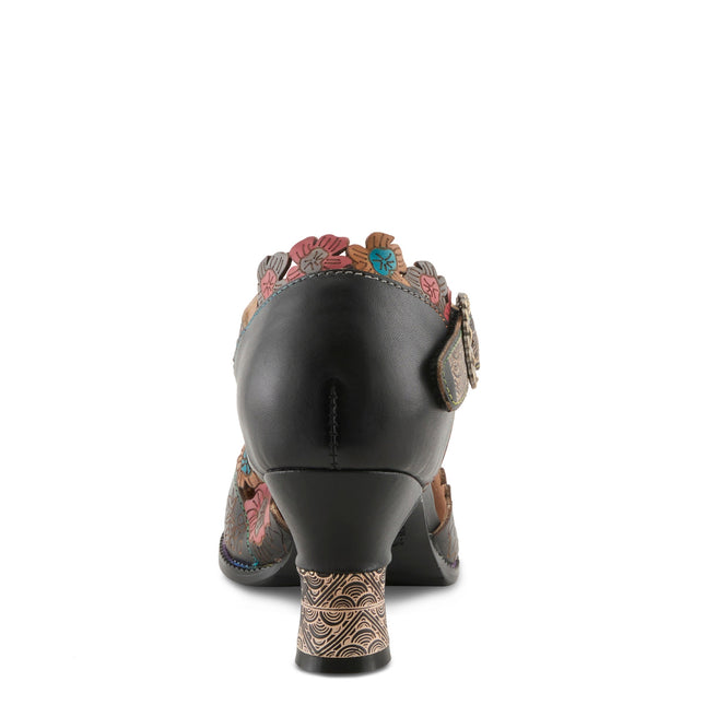 L'ARTISTE HAPPYDANCE WOMEN SANDALS - BLACK MULTI