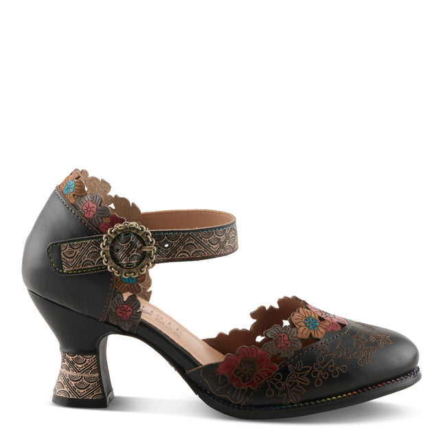 L'ARTISTE HAPPYDANCE WOMEN SANDALS - BLACK MULTI
