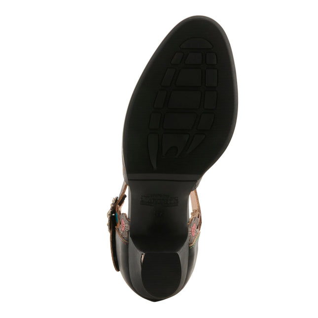 L'ARTISTE HAPPYDANCE WOMEN SANDALS - BLACK MULTI