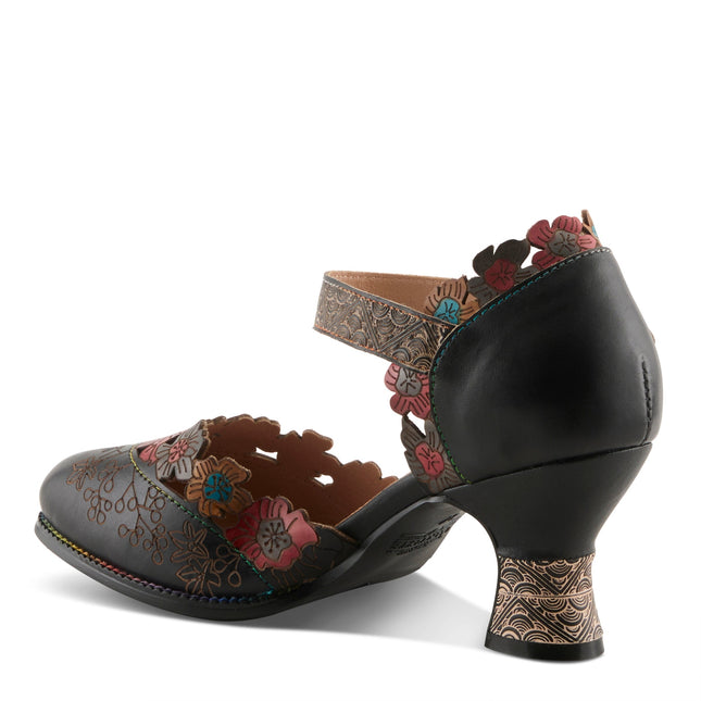 L'ARTISTE HAPPYDANCE WOMEN SANDALS - BLACK MULTI