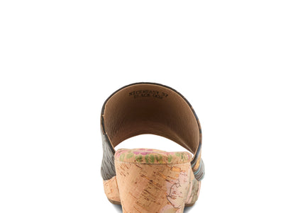 L'ARTISTE NICENEASY WOMEN SANDALS - BLACK MULTI