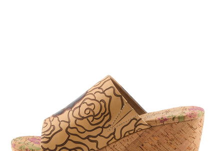 L'ARTISTE NICENEASY WOMEN SANDALS - TAN MULTI