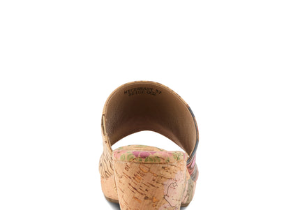 L'ARTISTE NICENEASY WOMEN SANDALS - TAN MULTI