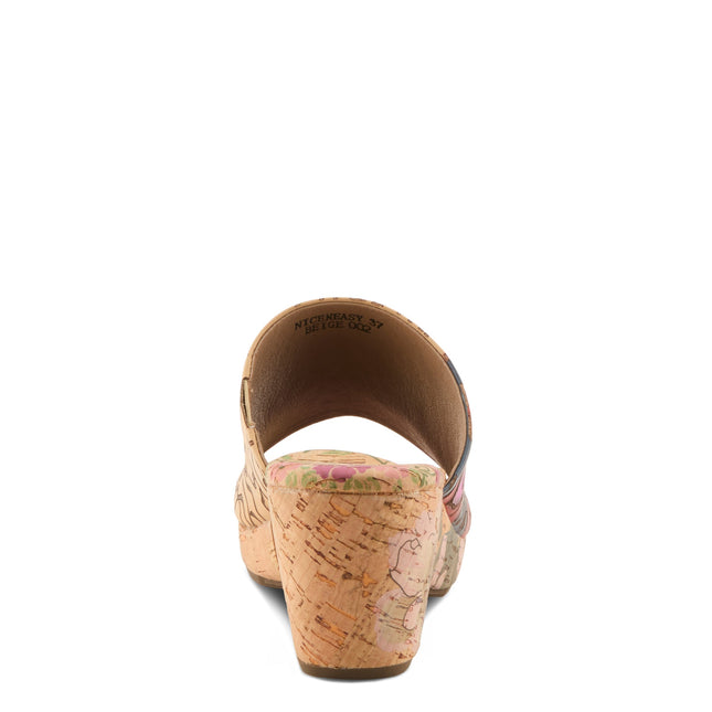 L'ARTISTE NICENEASY WOMEN SANDALS - TAN MULTI