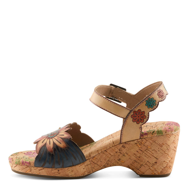 L'ARTISTE LUVINLIFE WOMEN SANDALS - TAN MULTI