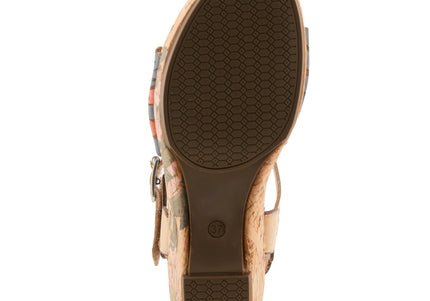 L'ARTISTE LUVINLIFE WOMEN SANDALS - TAN MULTI