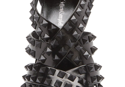 JEFFREY CAMPBELL RONNY-SD Women Heels - Black Patent Combo