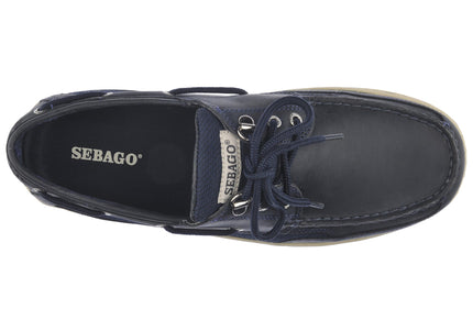 SEBAGO CLOVEHITCH II FGL WAXED MEN SHOES - Blue Navy (908)