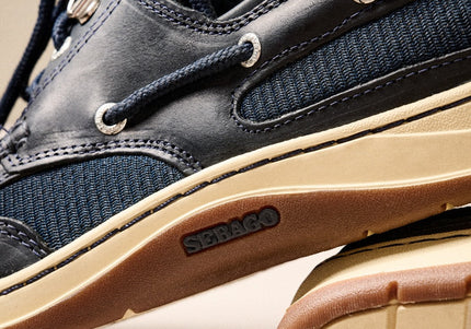 SEBAGO CLOVEHITCH II FGL WAXED MEN SHOES - Blue Navy (908)