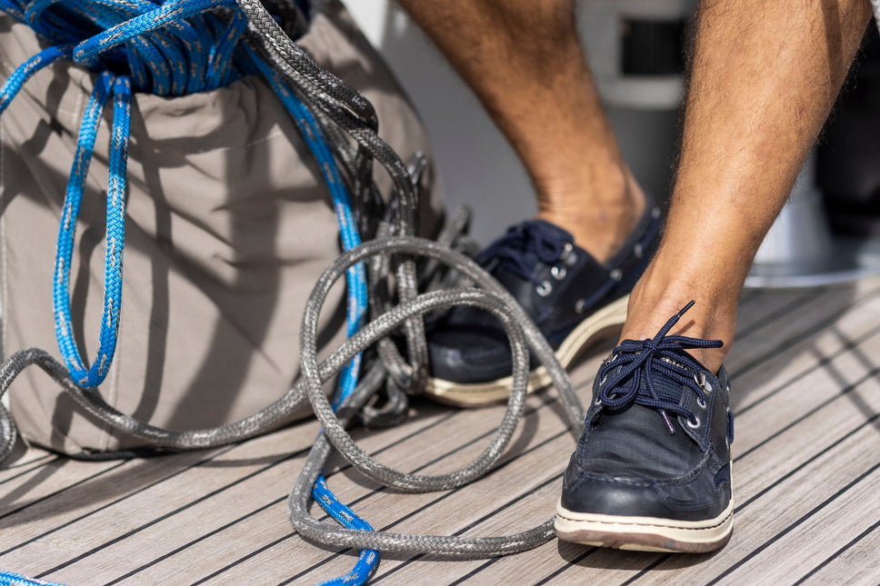 SEBAGO CLOVEHITCH II FGL WAXED MEN SHOES - Blue Navy (908)