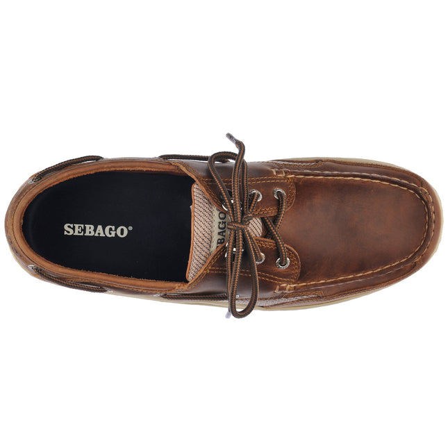 SEBAGO CLOVEHITCH II FGL WAXED MEN SHOES - Brown Cinnamon (922)