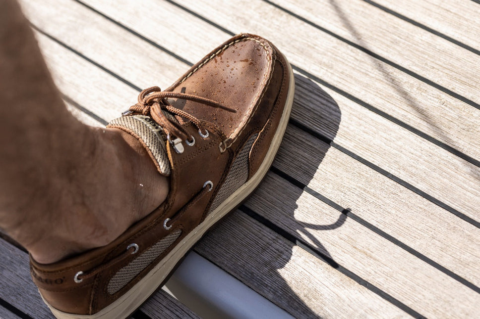 SEBAGO CLOVEHITCH II FGL WAXED MEN SHOES - Brown Cinnamon (922)