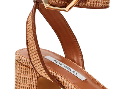 STEVE MADDEN ELIDA WOMEN SANDALS - Raffia