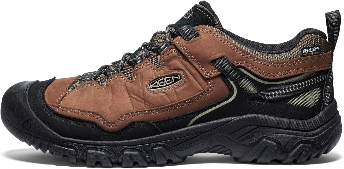 KEEN TARGHEE IV WATERPROOF MEN SHOES - Bison/Black