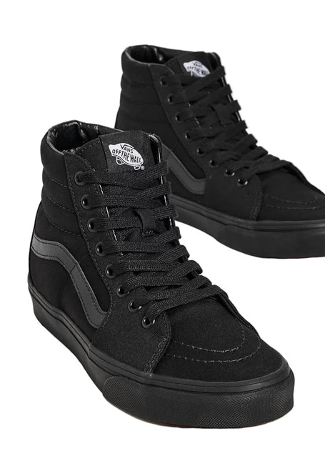 VANS U SK8-HI UNISEX SNEAKERS - Black / Black