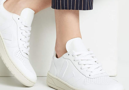 VEJA V-10 WOMEN SNEAKERS - White