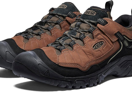 KEEN TARGHEE IV WATERPROOF MEN SHOES - Bison/Black