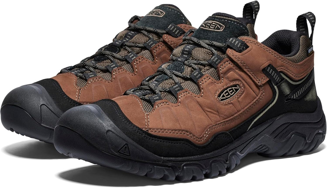 KEEN TARGHEE IV WATERPROOF MEN SHOES - Bison/Black