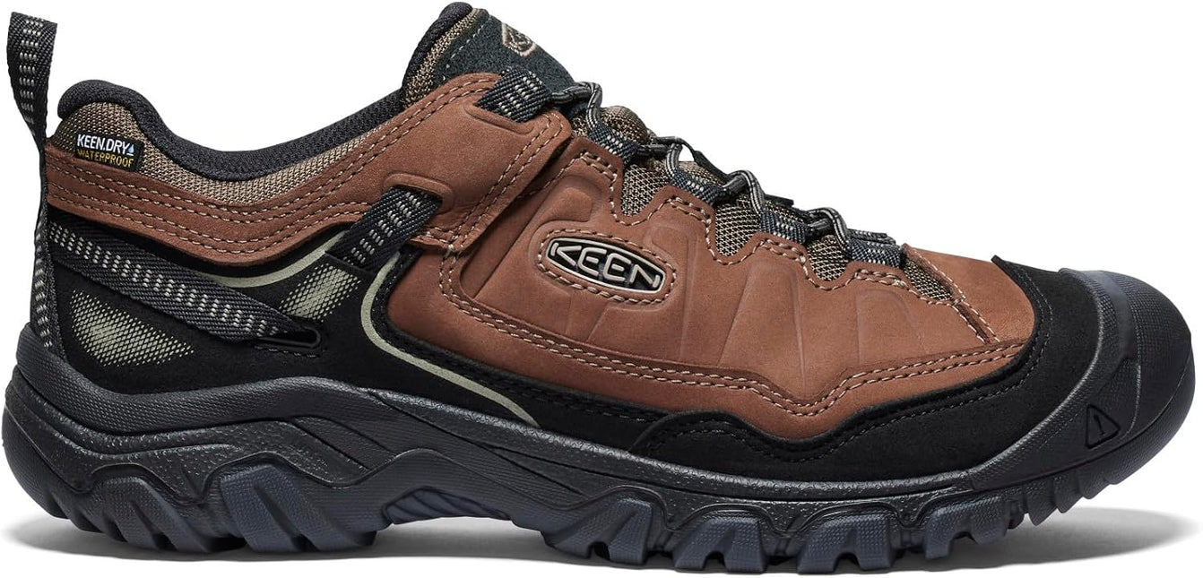 KEEN TARGHEE IV WATERPROOF MEN SHOES - Bison/Black