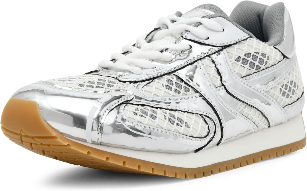 STEVE MADDEN PAGER WOMEN SNEAKERS - Silver Multi
