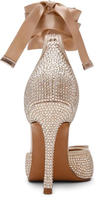 STEVE MADDEN LARINA-R WOMEN HEELS - Champagne