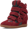 Burgundy Suede